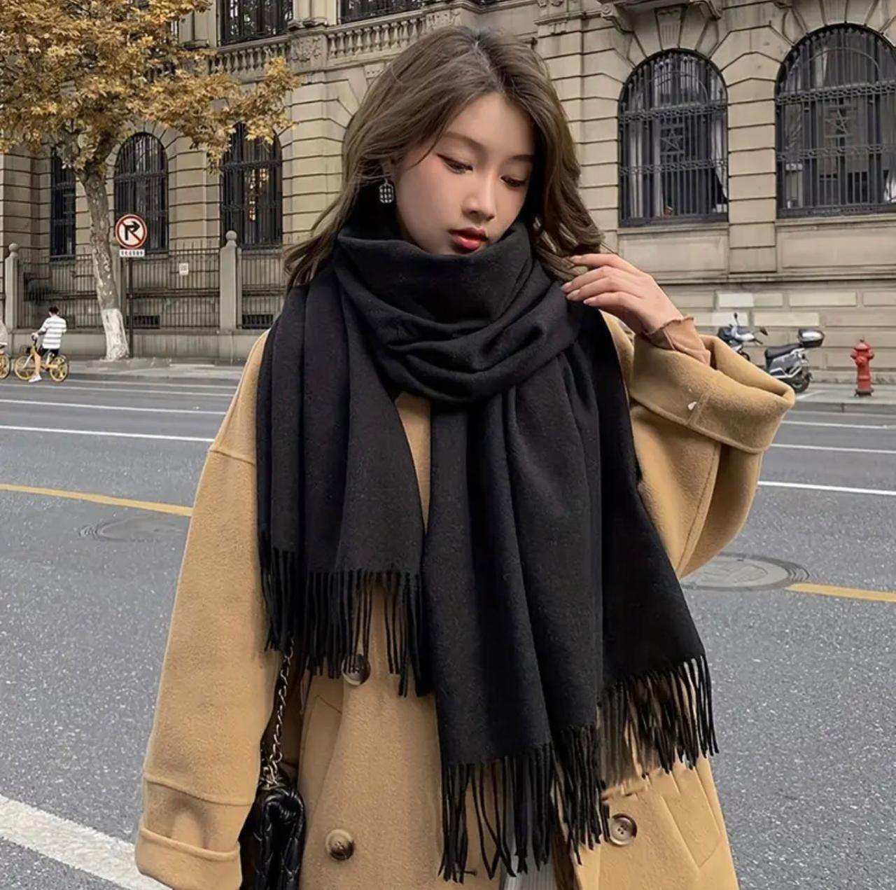 Classic Luxe Winter Woolen Shawl.