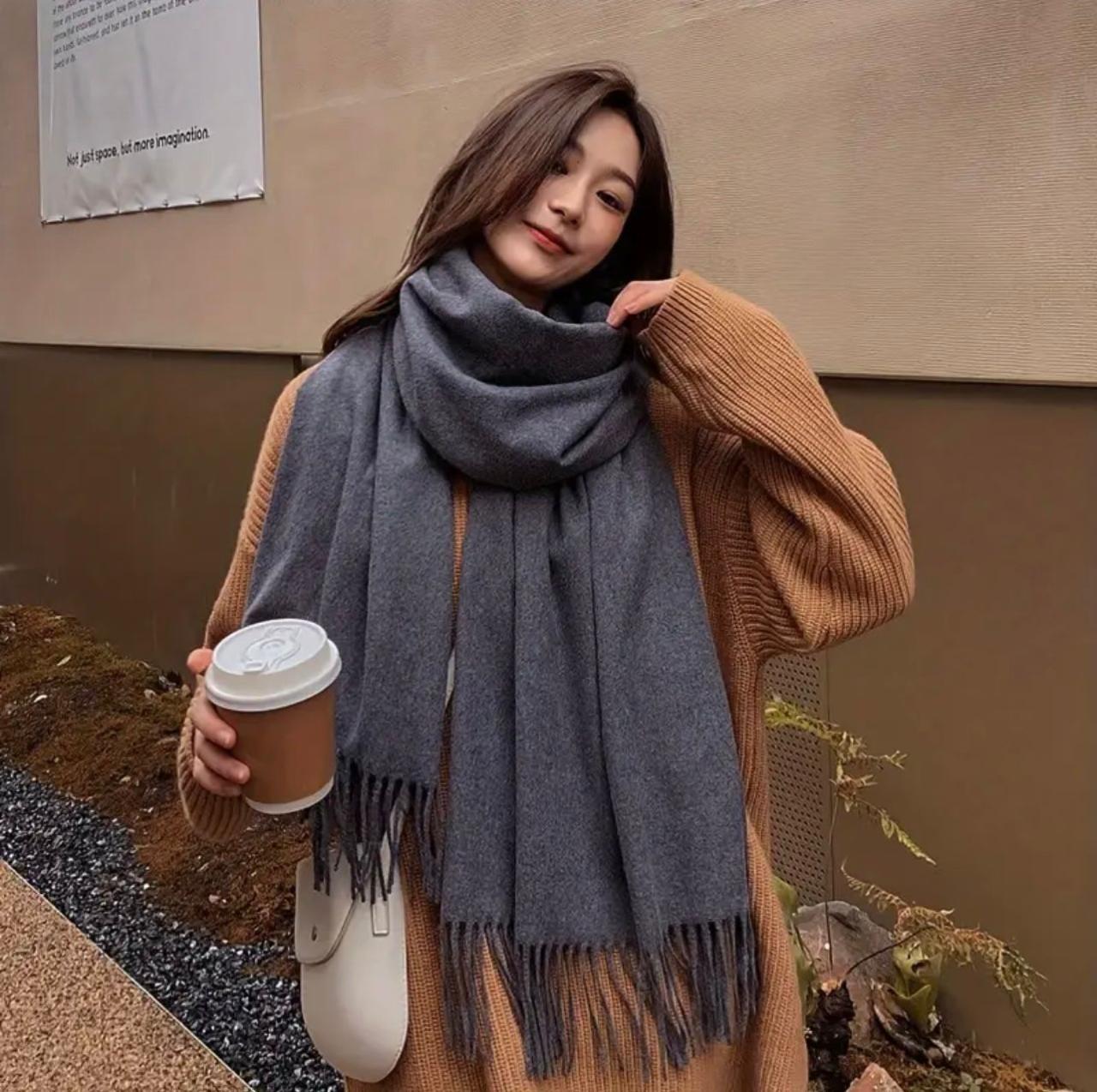 Classic Luxe Winter Woolen Shawl.